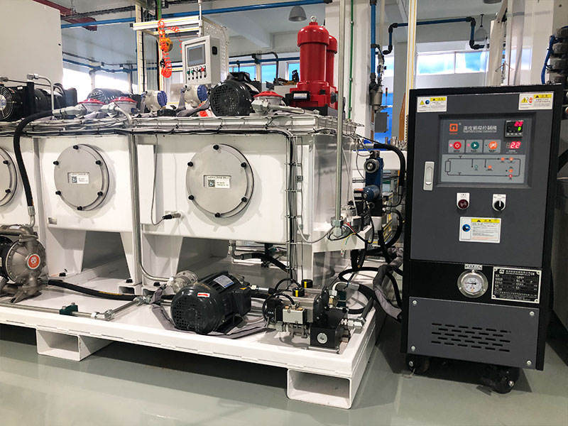 变速箱油泵性能测试水温机案例