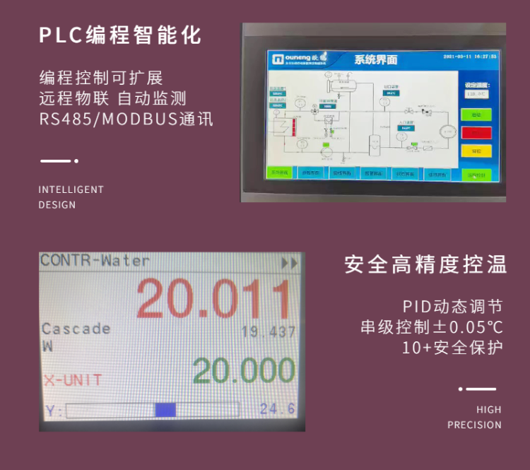 安全智能水温模温机